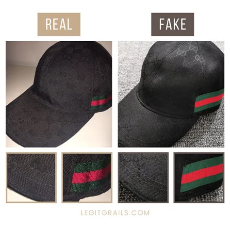 real and fake gucci caps|is gucci baseball cap real.